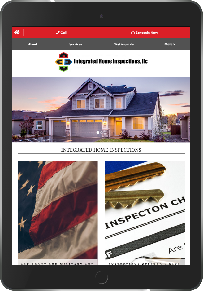 Integrated Home Inspections Ipad View
